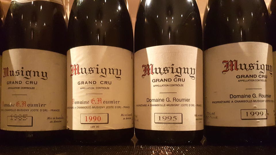 Wine Club : Domaine Georges & Christophe Roumier Musigny Grand Cru 1990
