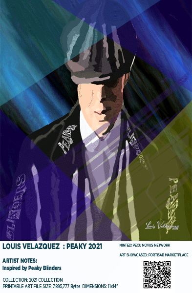NFT Art Showcased on FortisAB Titled Peaky