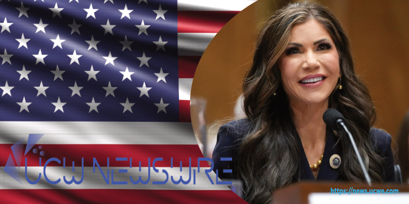 Kristi Noem Sworn in as Homeland Security Secretary, Vows to Secure Border and Bolster National Security